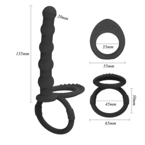 Silicone Anal Bead Toy
