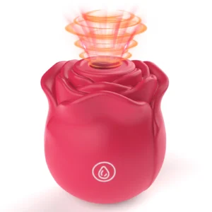 Rose-Shaped Clitoral Suction Stimulator, RR-008