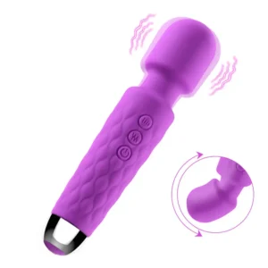 lunqea powerful av magic wand vibrator 10 speed g spot & clitoris massager for ultimate female pleasure