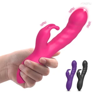 premium silicone rabbit vibrator 10 function g spot stimulator for female pleasure